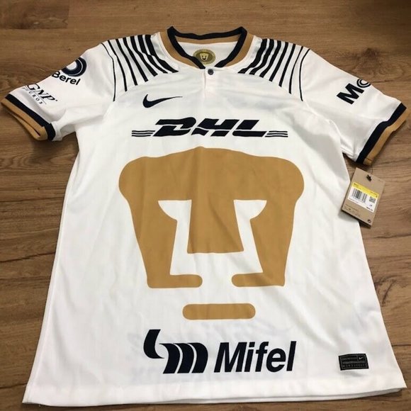 NIKE PUMAS UNAM HOME JERSEY 2022/23 Size Small S White